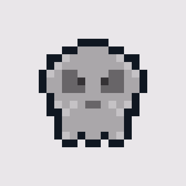 Kawaii  SKULL #1340