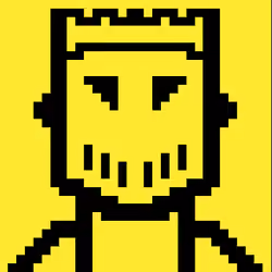 Crypto_Knights_x0 - #007 "mellow" Yellow Knight