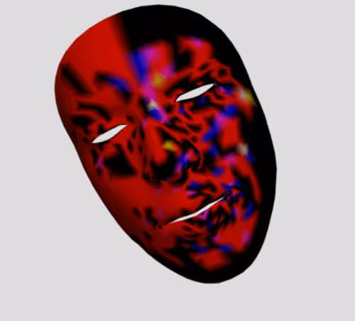 Warped Floating Faces