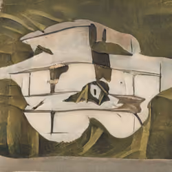 AI Generated cubism №90
