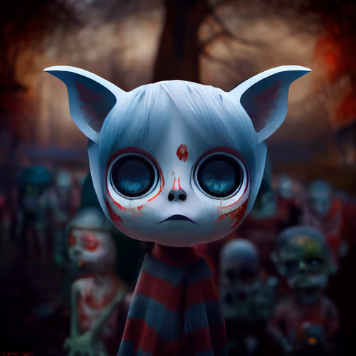 MISTERZOMBIE CAT #138
