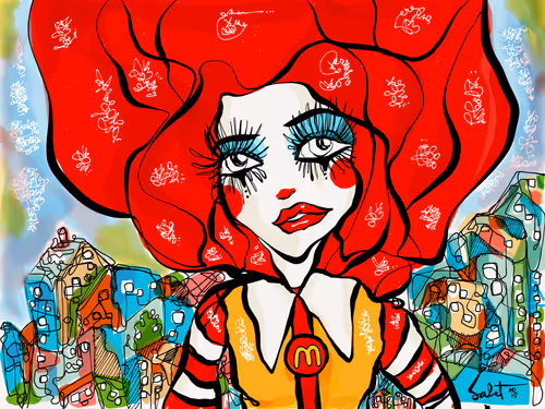 LOVEQUALS SERVICE: Ronald McDonald 2018 S@bet