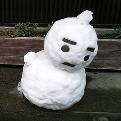 Snowman in Okuhida