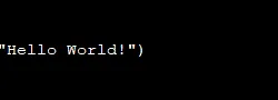Hello World - Swift