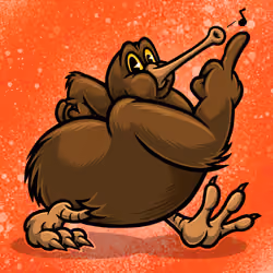 Brindan the kiwi