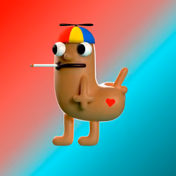 3D CryptoDickbutt #46