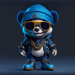 Mr. Panda smiling#6