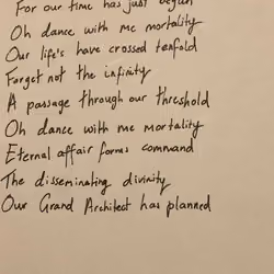 Dance with me Mortality 