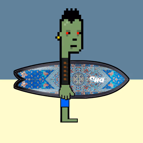 Digital Crypto Surfers