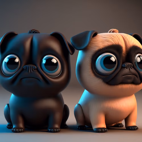Blacky and Perry scolded