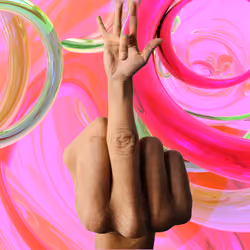 moroccan middle finger