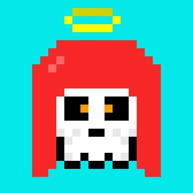 Kawaii SKULL #8724