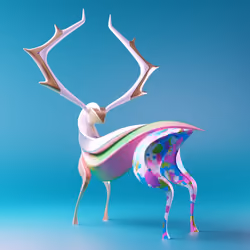 Deer Composition #58