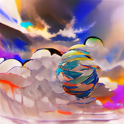 Colourful Sky Sphere
