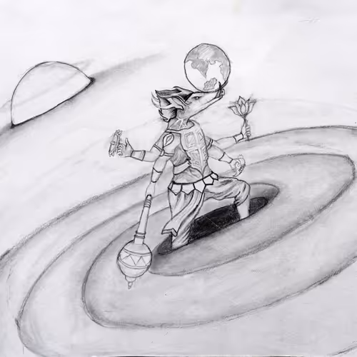 Sketch Supreme Varaha Avatar #3