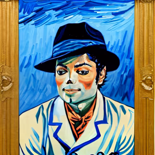 Michael Jackson Paintings Mj