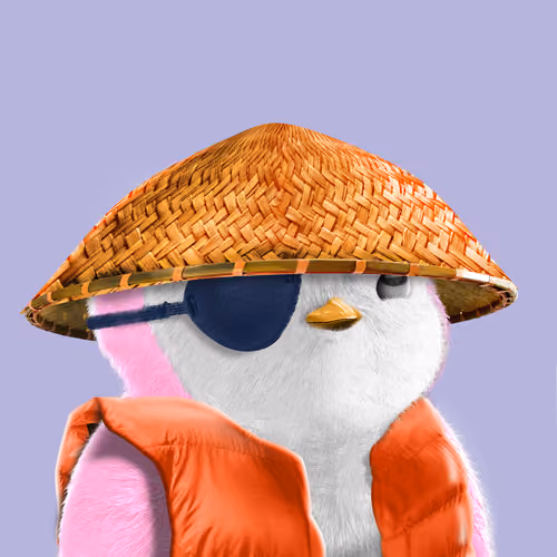 3D Pudgy Penguin #106