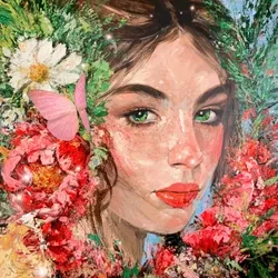 Sara  (Flower portrait #003)