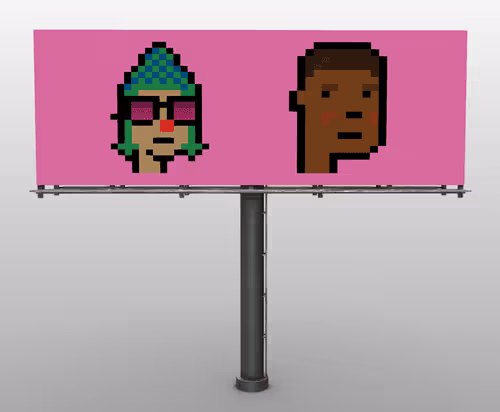 SaveArtSpace - CryptoPunks 3D Public Art Spaces