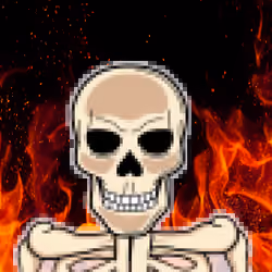 Skullster 100 "Burning"