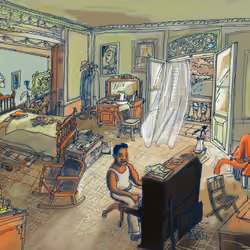 Chico's room. J.Mariscal