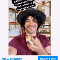 #8 (Reprint 1 of 2): "Holding Baby Chicken" meme by Tai Lopez