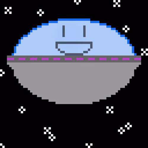 Pixel UFO #1