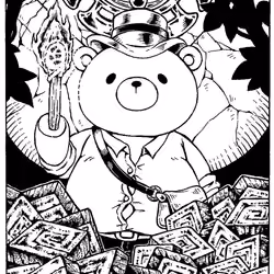 Bear in Pile of Artifacts