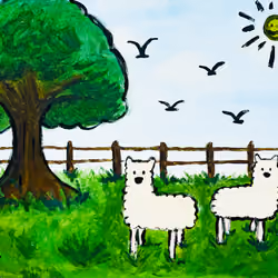 Alpaca Buddies by Peishi 