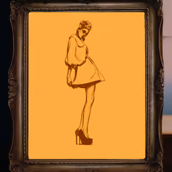 Do Girls Dream of Elegant Model?