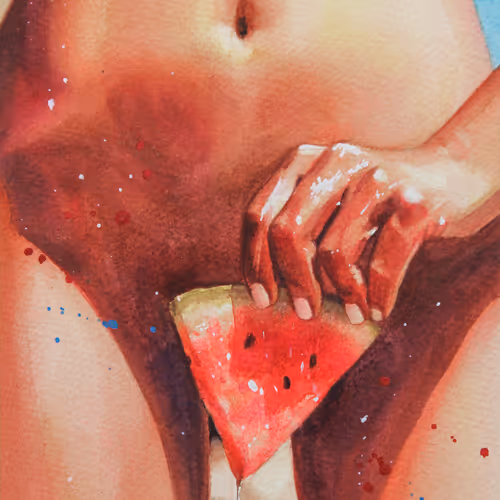 It S Summer Hot Summer Bright Watermelon