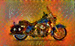 AI Generated Bike Portrait