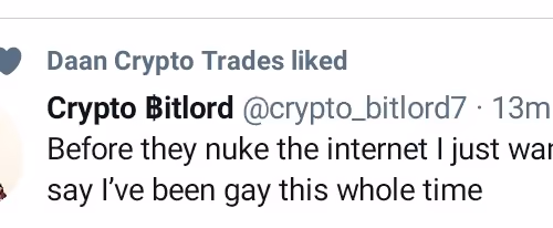 Bitlord admits he is gay