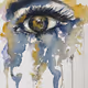 watercolor eye (2021) by Artsarity