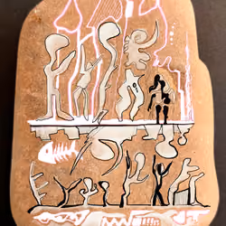 The souls that live inside this stone