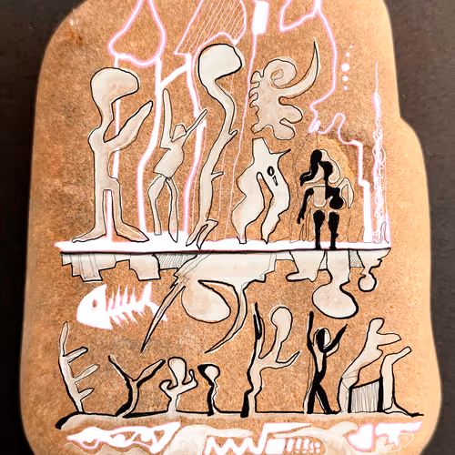 The souls that live inside this stone