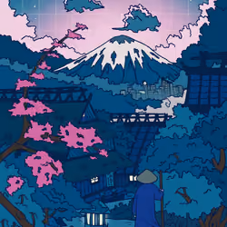 FUJI SUNSET