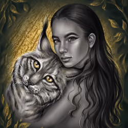 Woman/Lynx