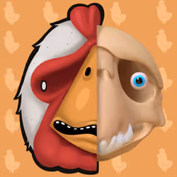 half chicken