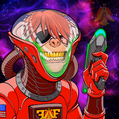 Edit Funky Monkey Space Force #67