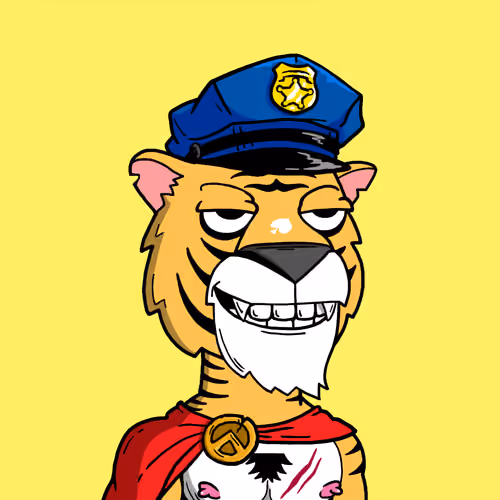 Grouchy Tiger Social Club #2530