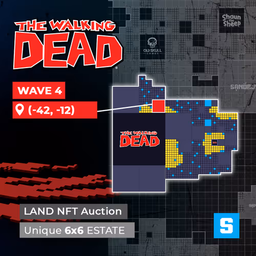Wave 4 / The Walking Dead Sale - 6x6 Estate M [-42,-12]