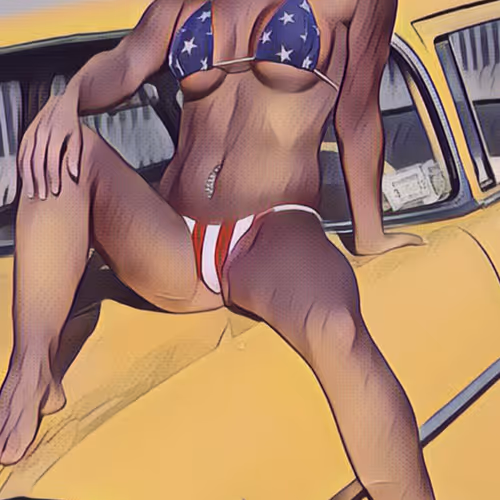 Hot Bod on a Hot Rod