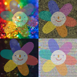 Rainbow Suns Mixed #8