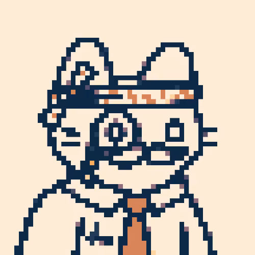 Bored Pixel Cat #1152