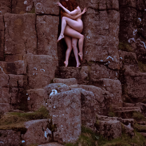 Serpents of the Basalt Gate - Redeemable Fine Art Nude Photo