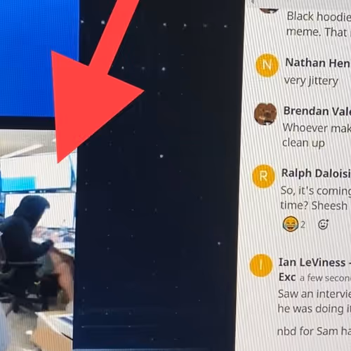 CoinDesk Consensus2021 Black Hoodie Guy #2