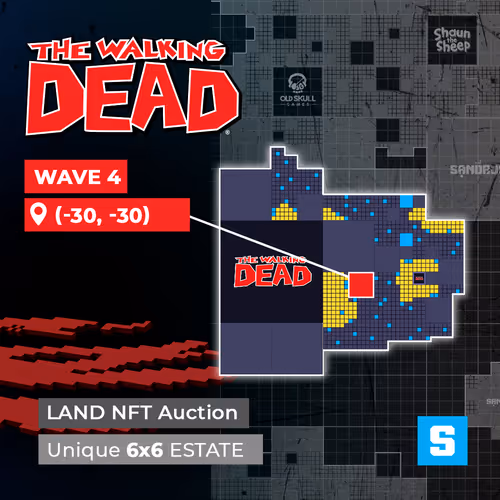 Wave 4 / The Walking Dead Sale - 6x6 Estate M [-30,-30]