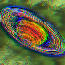 Distorted Saturn