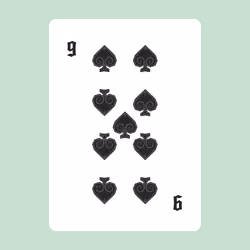 Twisted Deck - Nine of Spades